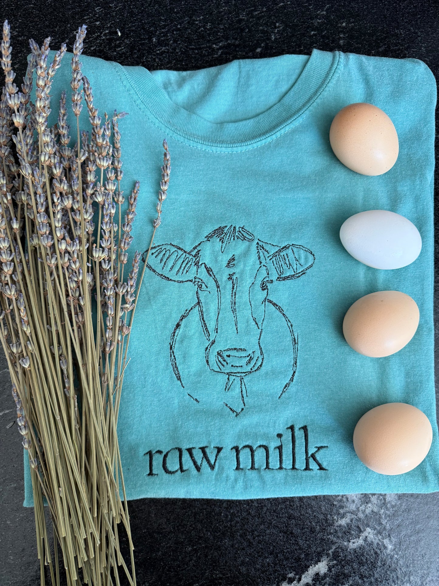 Raw Milk Revolution โ Embroidered Truthwear Tee ๐