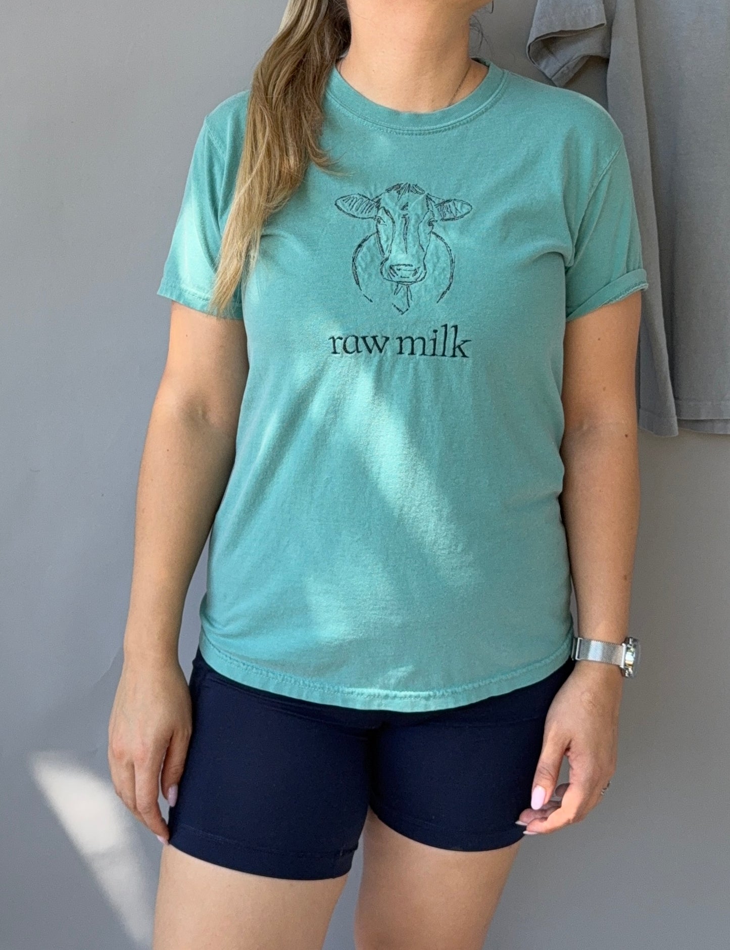 Raw Milk Revolution โ Embroidered Truthwear Tee ๐