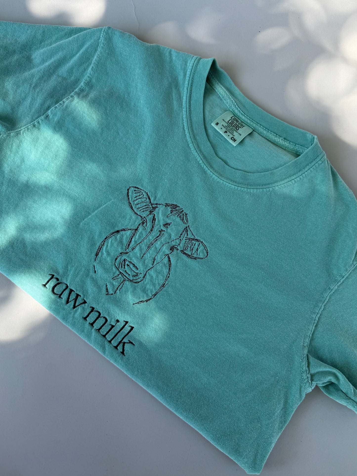 Raw Milk Revolution โ Embroidered Truthwear Tee ๐