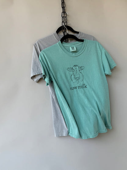 Raw Milk Revolution – Embroidered Truthwear Tee 🐄
